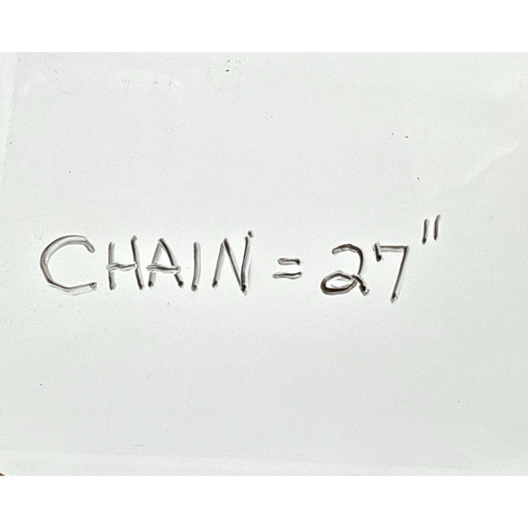 Butterfly Necklace 27" Acrylic Red Yellow Crystal Pendant Silver Tone Long Chain - Picture 7 of 7